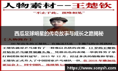 西瓜足球明星的传奇故事与成长之路揭秘
